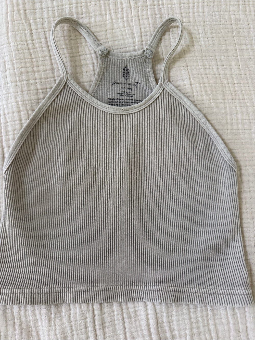 FP Movement by Free People Ribbed Halter Crop Top